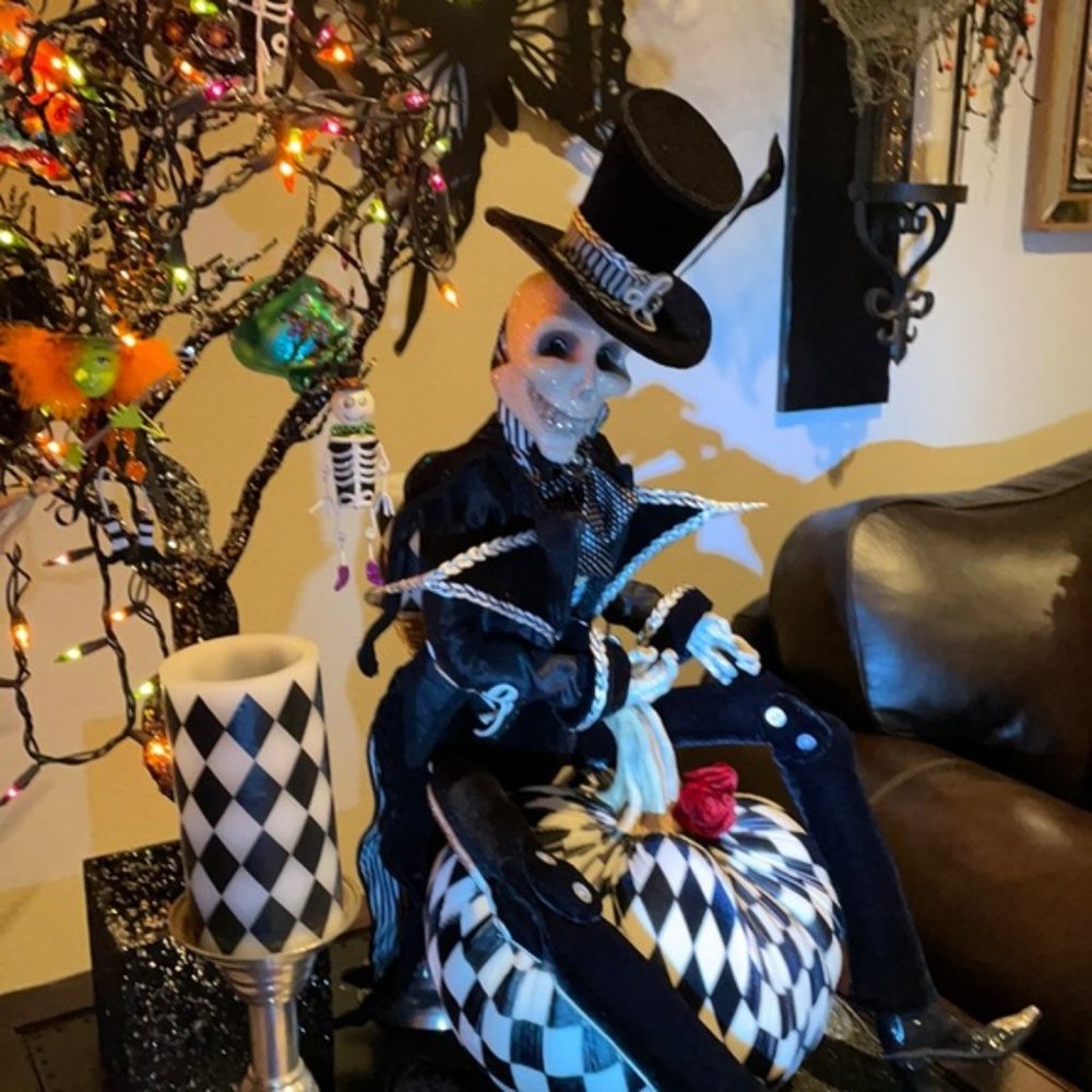 First Part of Halloween Glam The Groom & Pumpkin